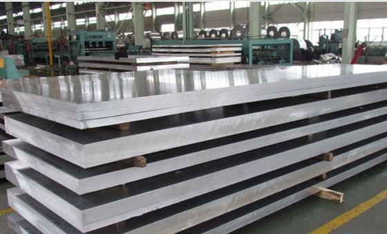 China Professional Plain Aluminum Sheet , 2024 Aluminum Sheet For Aircraft Tank supplier