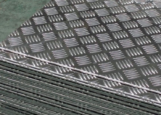 China 6061 6063 7075 Chequered Aluminium Plate 0.8-300mm  Thickness For Boat Deck supplier