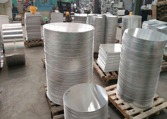 China Deep Drawing Aluminum Round Circle 3003 3105 3004 Aluminum Sheet DC Material supplier