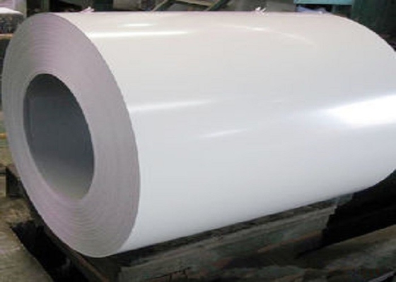 China Single / Double Sided Polyester Coated Aluminium Sheet Coil For Roofing supplier