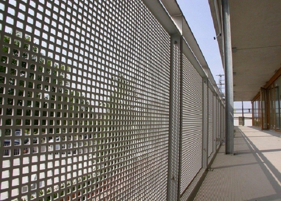 China Round Hole Perforated Mesh Sheet Anti Corrosion 1050 Perforated Metal Panels supplier