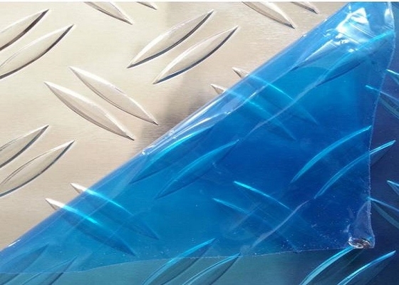 China Mill Finish Diamond Metal Sheet , 3003 5052 6061 Aluminum Coil Sheet With PVC PE Film supplier