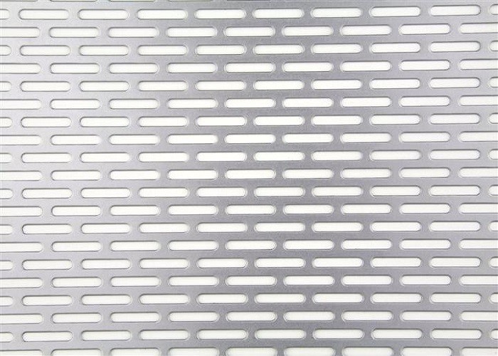 Slotted Hole Perforated Sheet 3003 H14 Perforated Metal Sheet 0.3mm