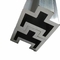 Custom Anodized Extrusion Aluminum Profiles H18 - H22 Hardness supplier