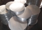 Polished / Mill Finish Aluminum Round Plate , 3003 5052 Round Aluminum Discs supplier