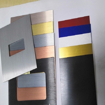 China 1050 1060 Anodized Aluminum Sheet Brushed Reflective Aluminum Plate supplier