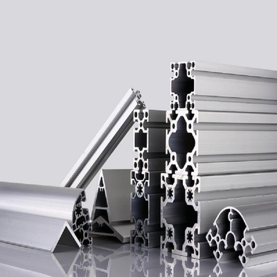China Industrial Customized Anodized Aluminium Extrusion Profiles H18 - H22 Hardness supplier