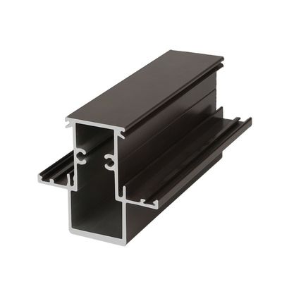 China Powder Coating Anodized Aluminium Extrusion Profiles For Sliding Door Heat Resistant supplier