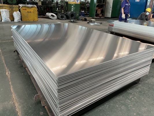 China Flat Shape Aluminium Alloy Plate Corrosion Resistance With Hardness HRC50-60 supplier