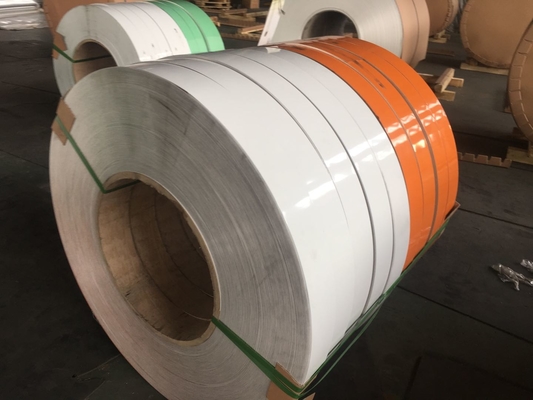 China PVDF Pre Painted Aluminium Coil 20 - 1600mm Wide With ≥8% Elongation supplier