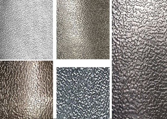China 1050 1100 3003 Stucco Embossed Aluminum Sheet Size Custom With Good Weldability supplier