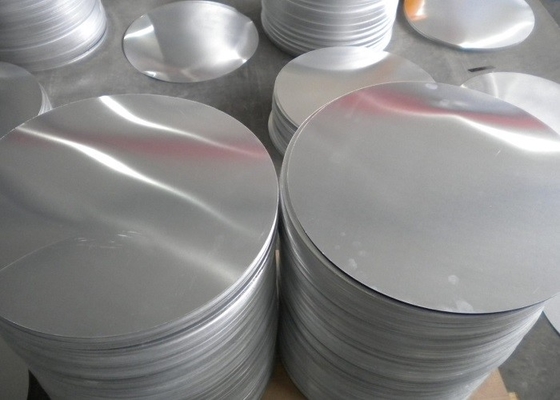 China Non Stick Round Aluminum Sheet , A1050 A1060 Blank Aluminum Discs For Cooking Pan supplier