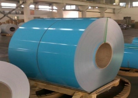 China Polyester Coating Aluminum Material Color Coated Coil With Tensile Strength ≥140N/Mm² supplier