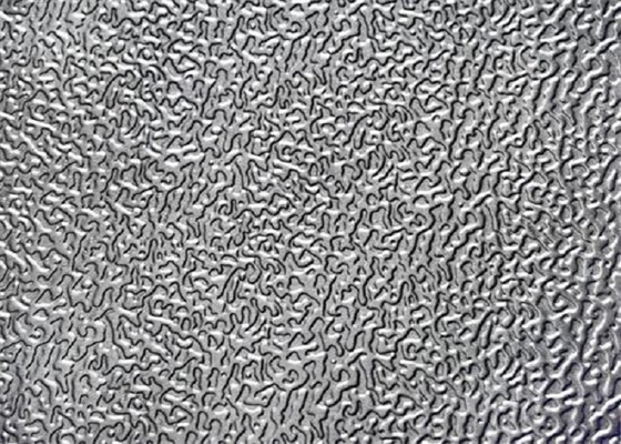 China AA3003 Stucco Embossed Aluminum Sheet For Construction / Building Decoration Panel supplier