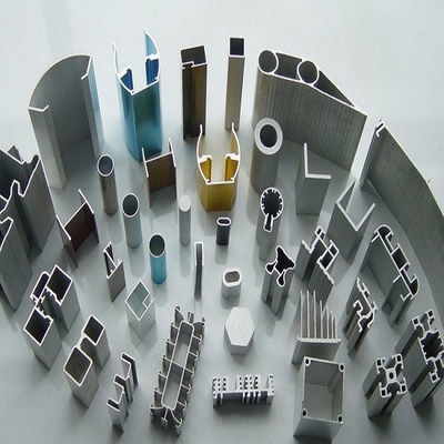 6063 6061 Custom Aluminium Extrusion Profiles For Automated Mechanical Parts supplier