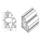 Tailored Square Aluminium Extrusion Profiles 6063 6061 For Industrial supplier