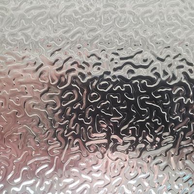 Rose Gold Stucco Embossed Aluminum Sheet with Thickness 0.2-4.0mm supplier
