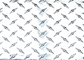 Diamond Plate Aluminum Sheets 4x8 , Customized 1050 Aluminum Plate For Floor supplier