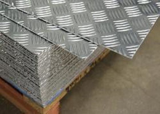 3003 Aluminum Stair Tread Plates 063&quot; X 48&quot; Seawater Resistance For Architectural supplier